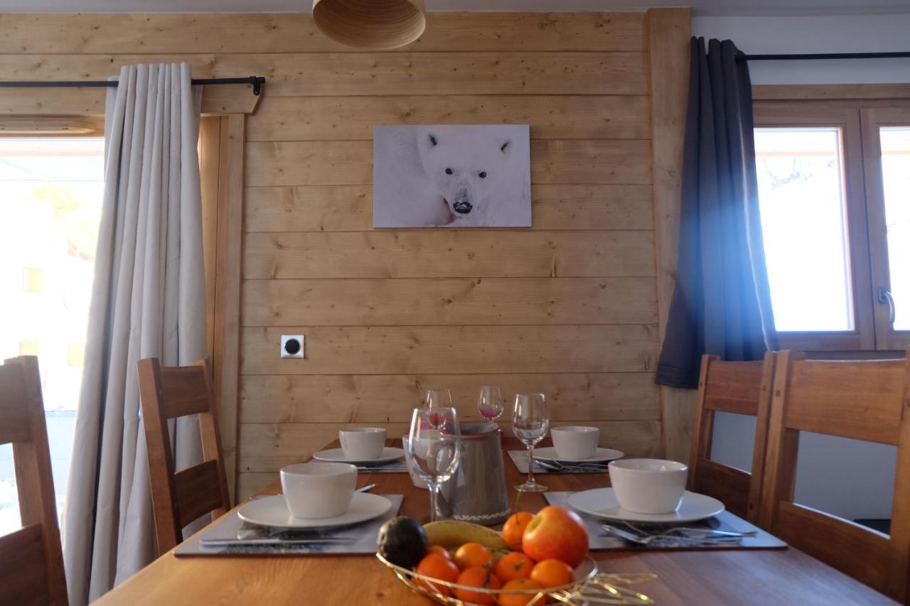 Appartement Soleil Blanc Residence Lodge Des Neiges 티뉴 외부 사진